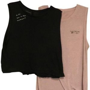 Two Casual Inspirational Tanks